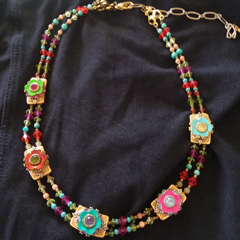 Beautiful colorful necklace
